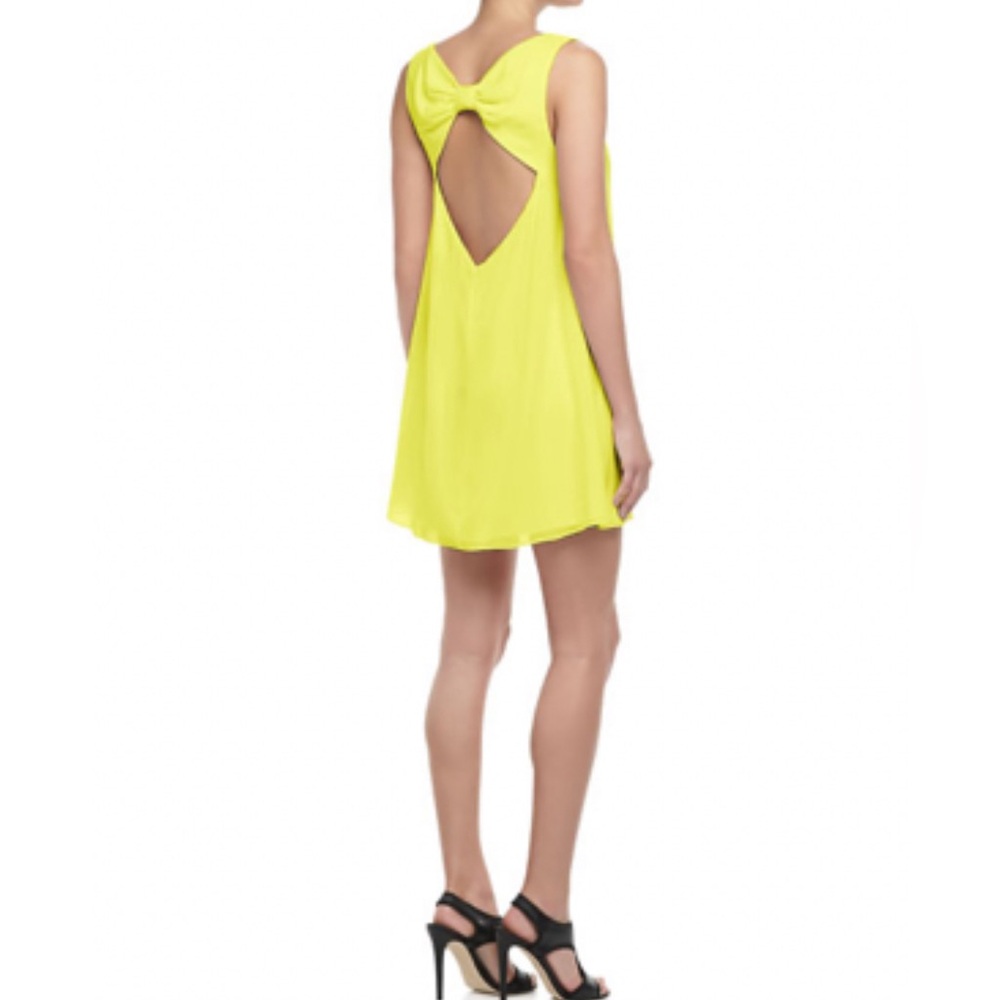 Alice + Olivia Trina Bow Back Dress